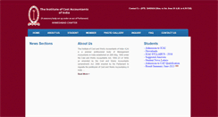 Desktop Screenshot of icwaiahmedabad.com